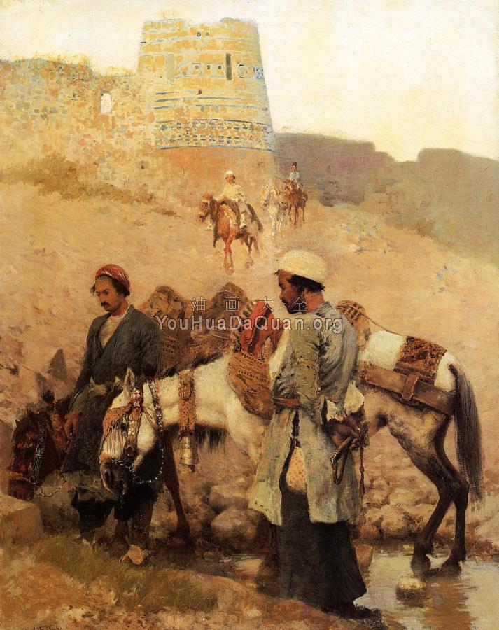 Traveling in Persia - 埃德温·罗德·威克斯